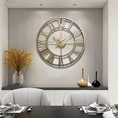 Non-Ticking Home Decor Wall Clock